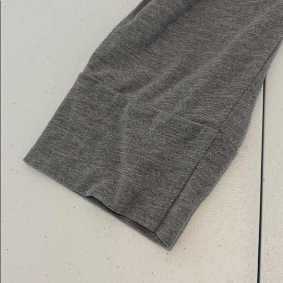 SMASH + TESS Monday romper Gray V-Neck Jumpsuit 3/4 sleeves pockets size medium - Picture 10 of 14